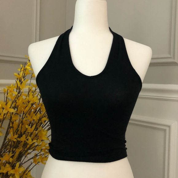 wild fable Tops - black halter top